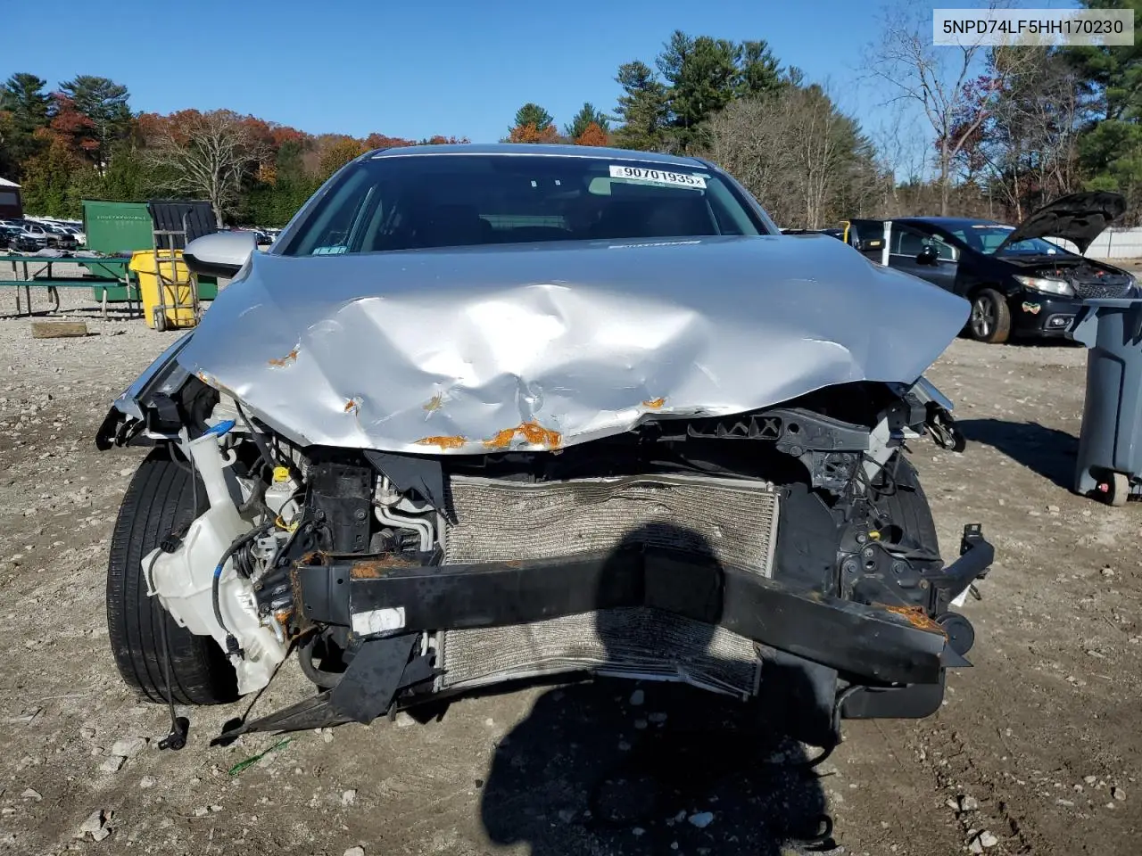 5NPD74LF5HH170230 2017 Hyundai Elantra Se