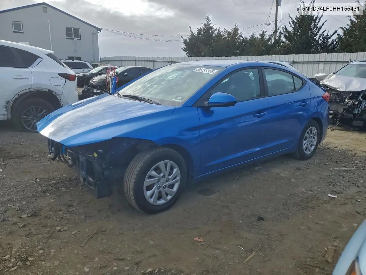 5NPD74LF0HH156431 2017 Hyundai Elantra Se