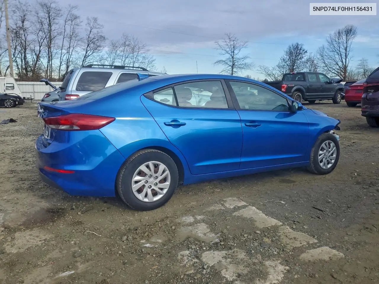 5NPD74LF0HH156431 2017 Hyundai Elantra Se
