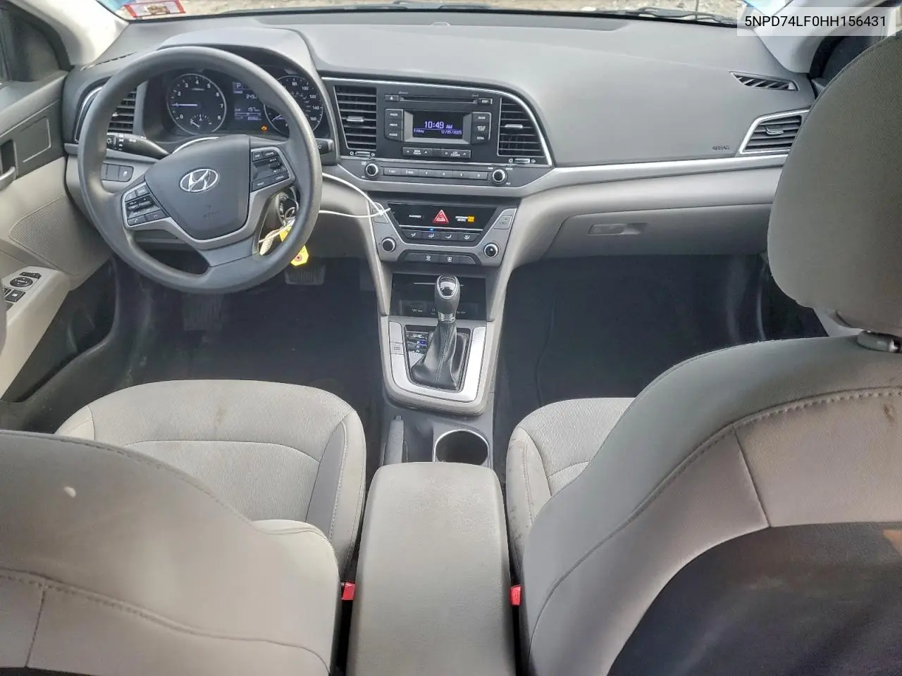 5NPD74LF0HH156431 2017 Hyundai Elantra Se