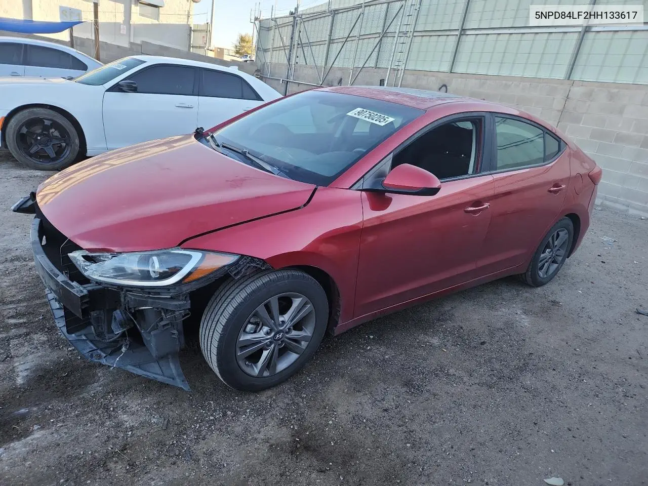 5NPD84LF2HH133617 2017 Hyundai Elantra Se