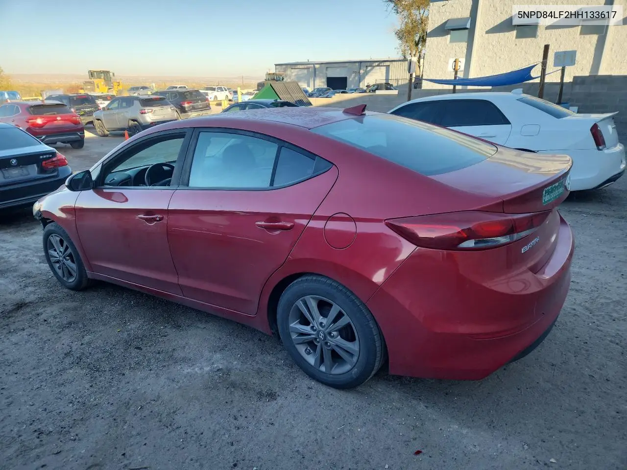 5NPD84LF2HH133617 2017 Hyundai Elantra Se