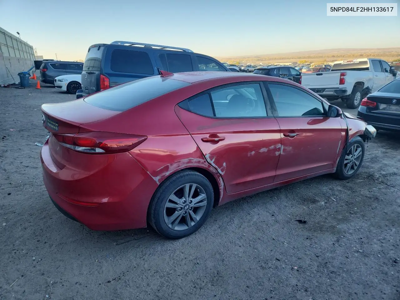 5NPD84LF2HH133617 2017 Hyundai Elantra Se