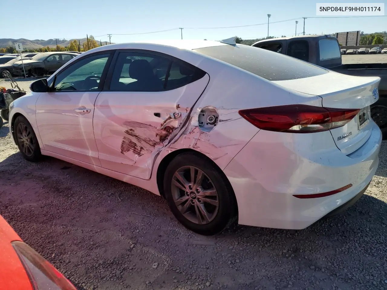 5NPD84LF9HH011174 2017 Hyundai Elantra Se