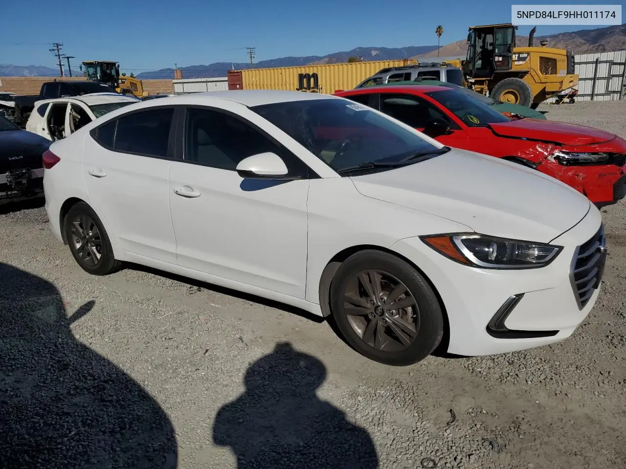 5NPD84LF9HH011174 2017 Hyundai Elantra Se