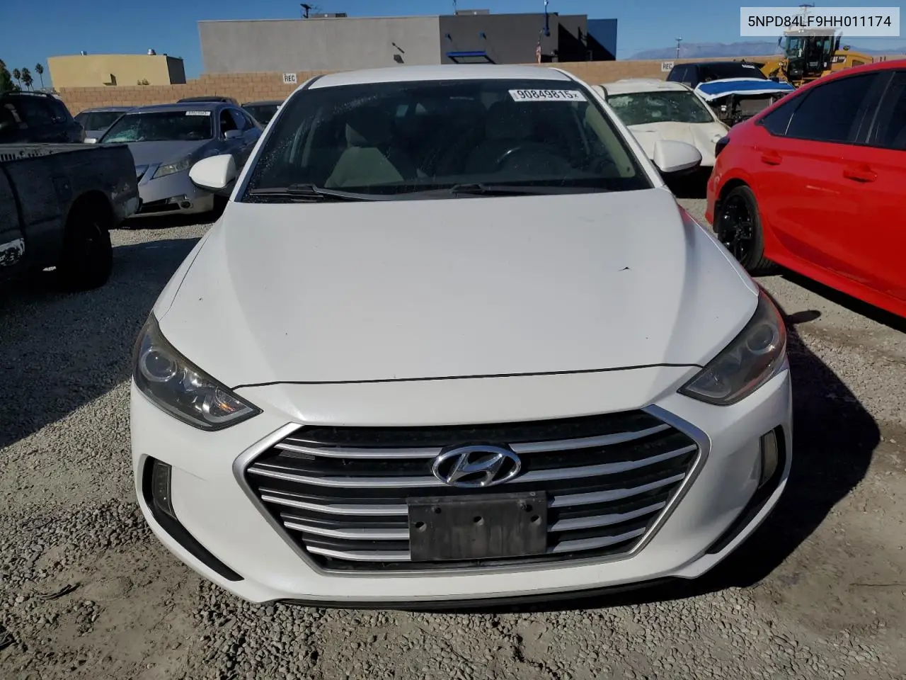 5NPD84LF9HH011174 2017 Hyundai Elantra Se