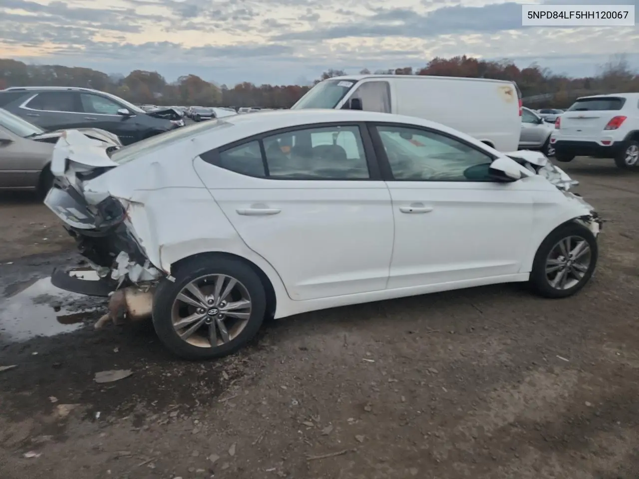5NPD84LF5HH120067 2017 Hyundai Elantra Se