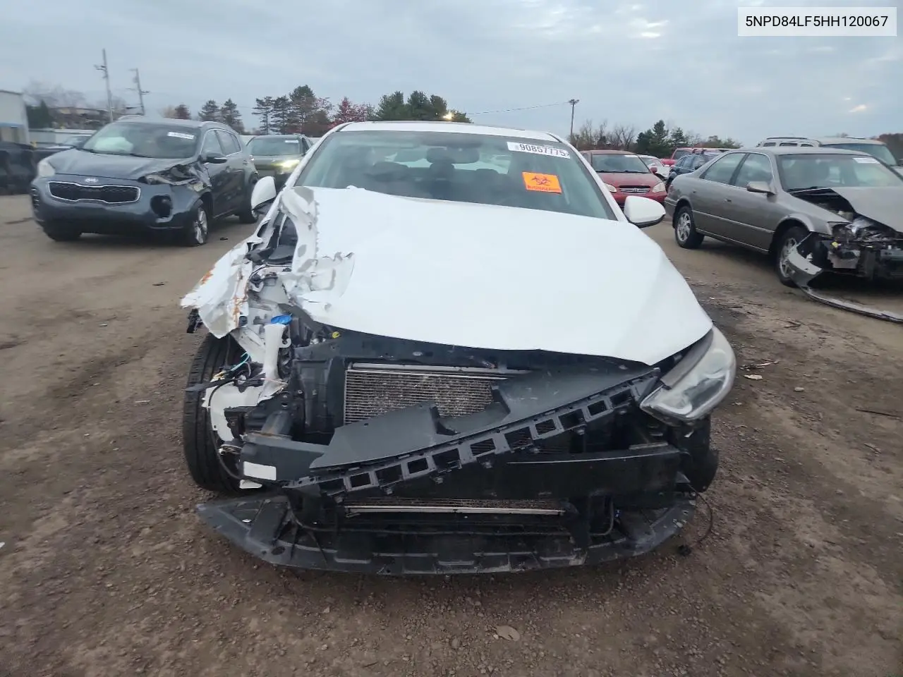 5NPD84LF5HH120067 2017 Hyundai Elantra Se