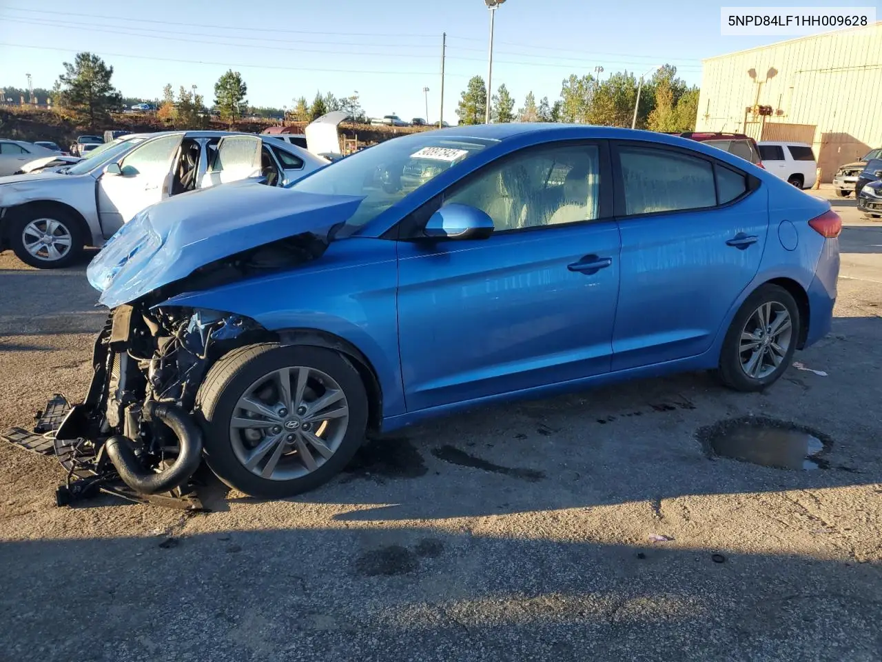 5NPD84LF1HH009628 2017 Hyundai Elantra Se