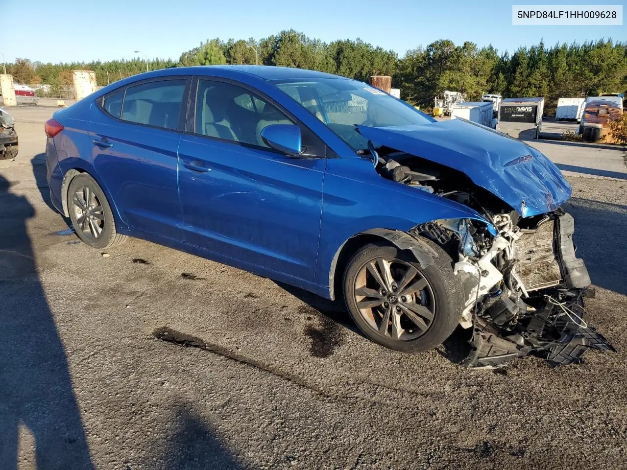 5NPD84LF1HH009628 2017 Hyundai Elantra Se