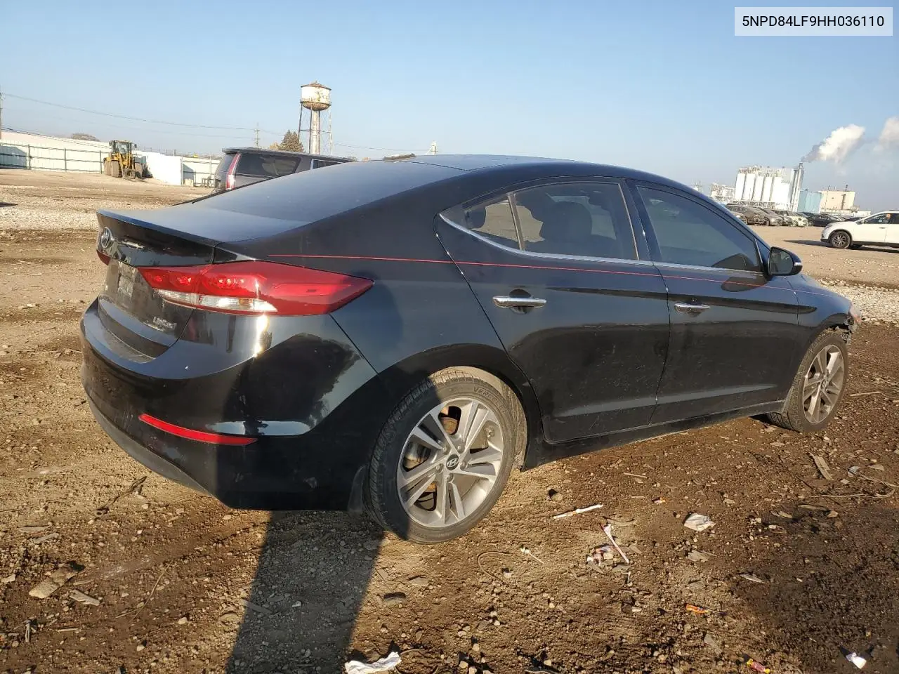 5NPD84LF9HH036110 2017 Hyundai Elantra Se