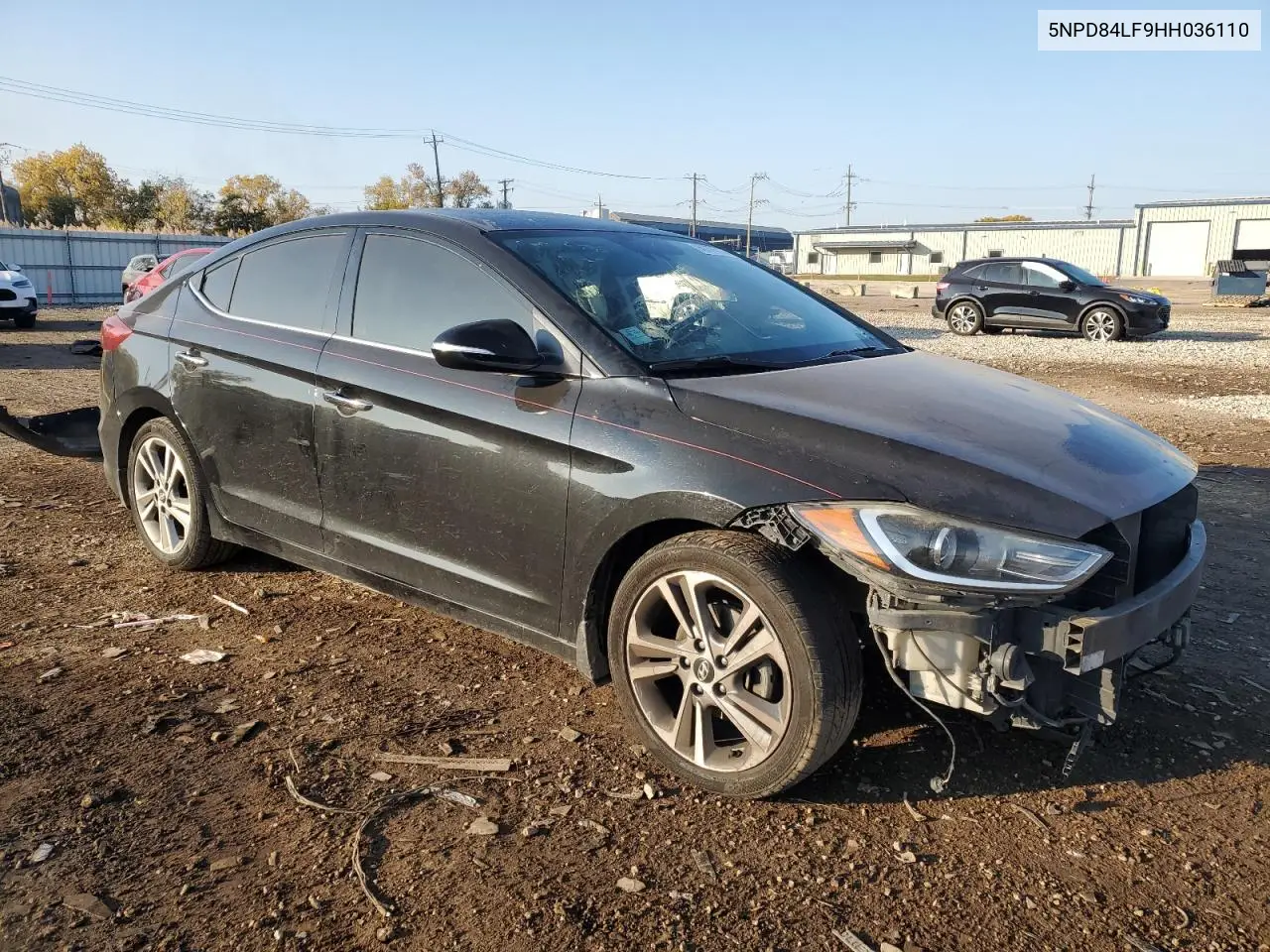 5NPD84LF9HH036110 2017 Hyundai Elantra Se