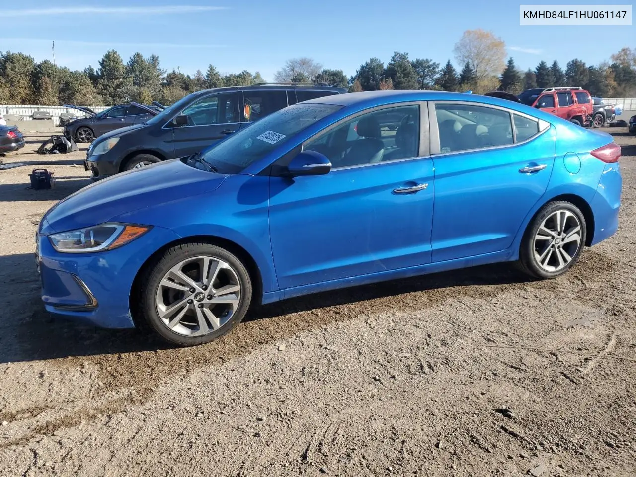 KMHD84LF1HU061147 2017 Hyundai Elantra Se