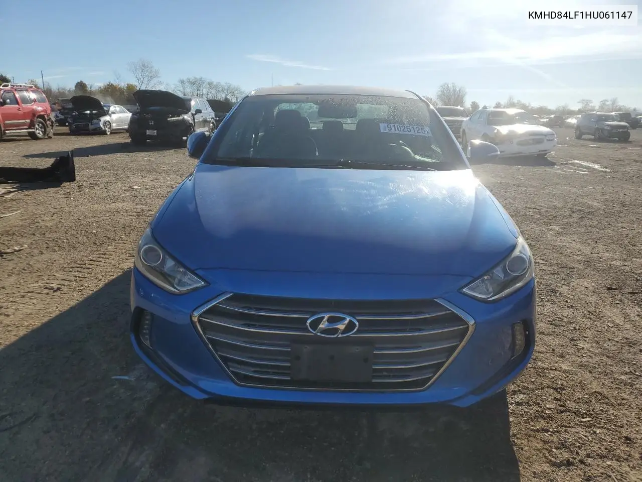 KMHD84LF1HU061147 2017 Hyundai Elantra Se