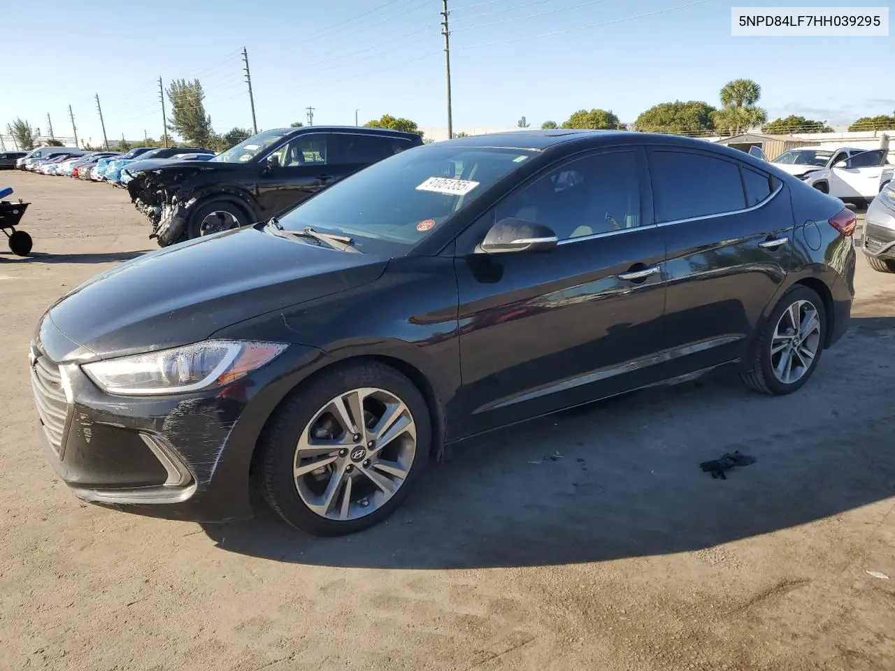 5NPD84LF7HH039295 2017 Hyundai Elantra Se
