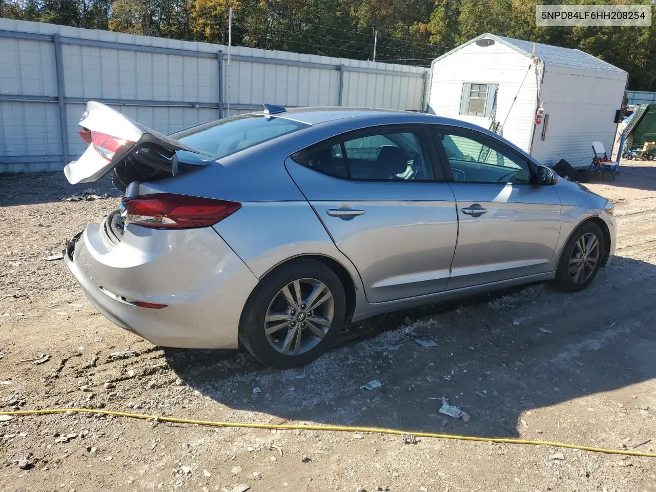 5NPD84LF6HH208254 2017 Hyundai Elantra Se
