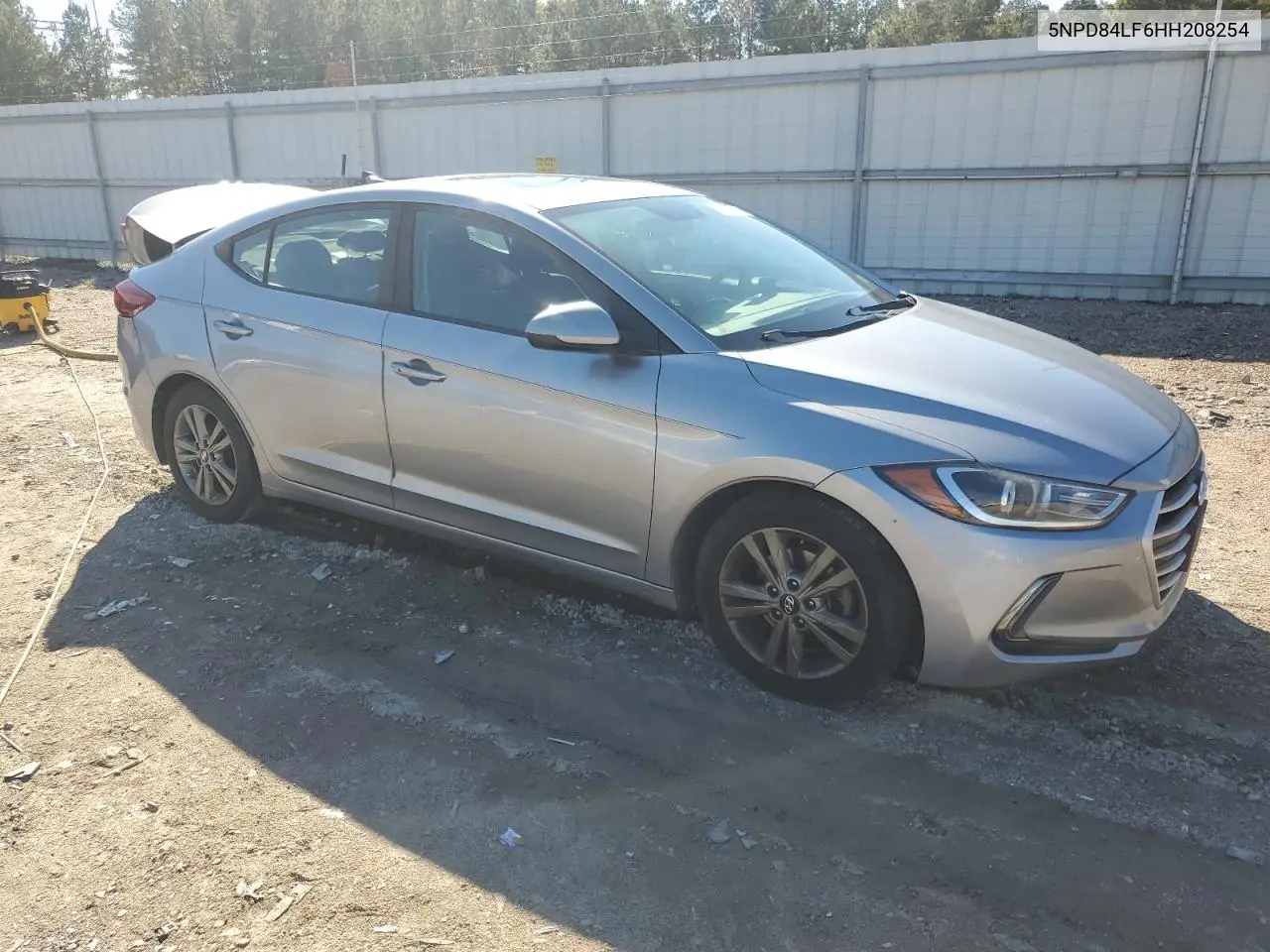 5NPD84LF6HH208254 2017 Hyundai Elantra Se