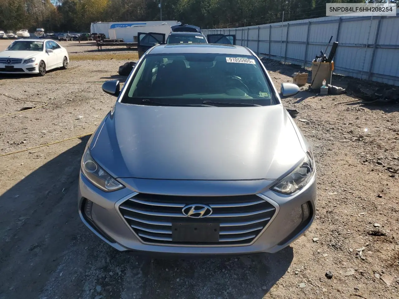 5NPD84LF6HH208254 2017 Hyundai Elantra Se