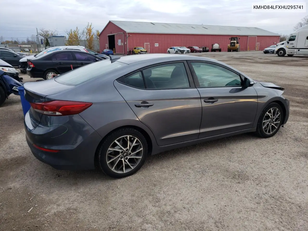 KMHD84LFXHU295741 2017 Hyundai Elantra Se