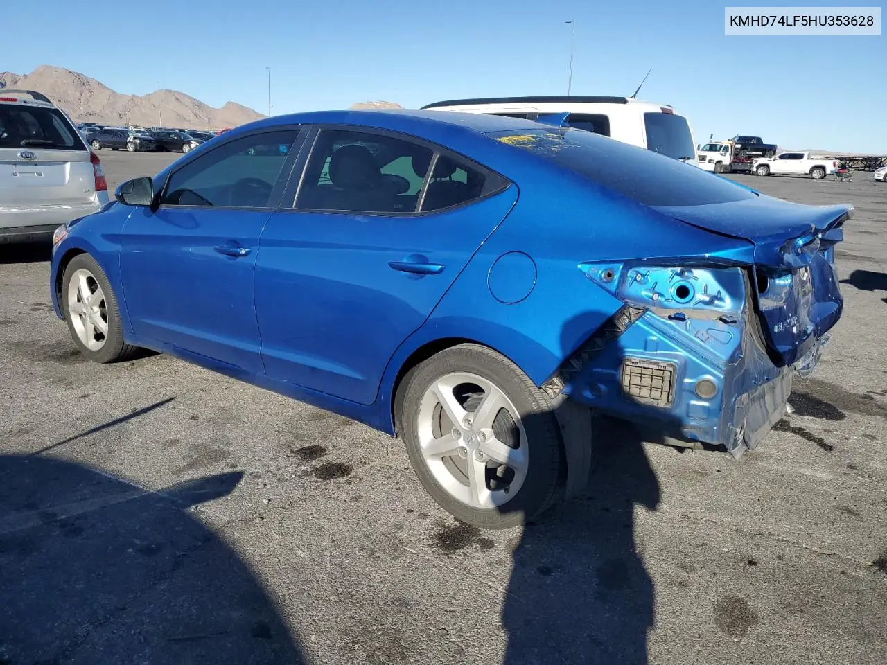 KMHD74LF5HU353628 2017 Hyundai Elantra Se