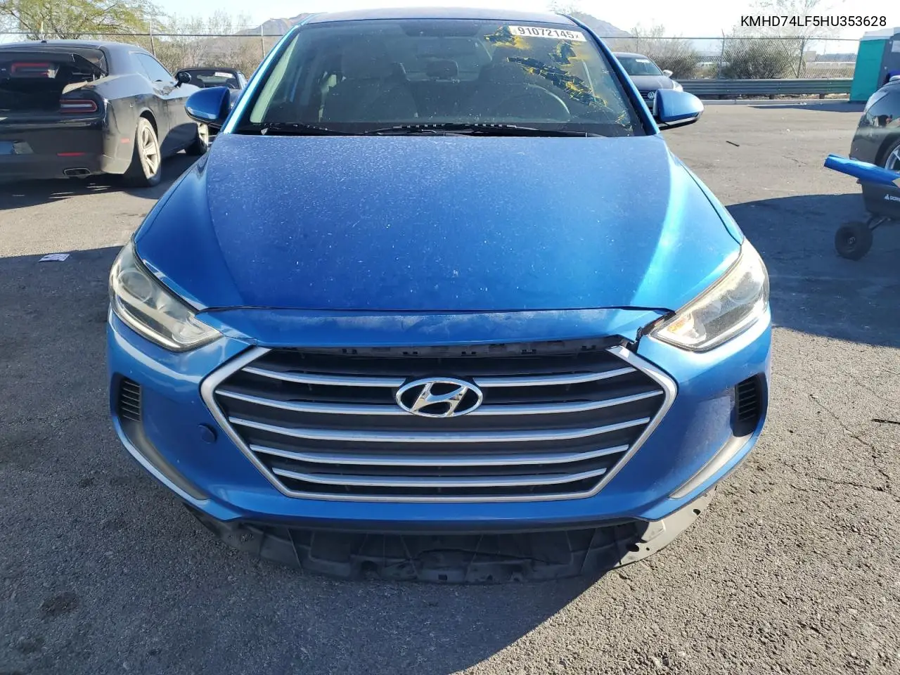 KMHD74LF5HU353628 2017 Hyundai Elantra Se