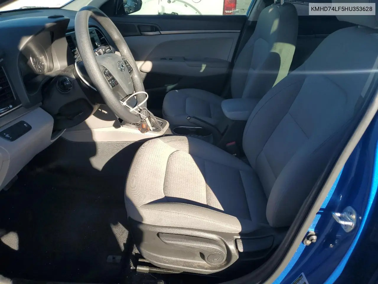 KMHD74LF5HU353628 2017 Hyundai Elantra Se