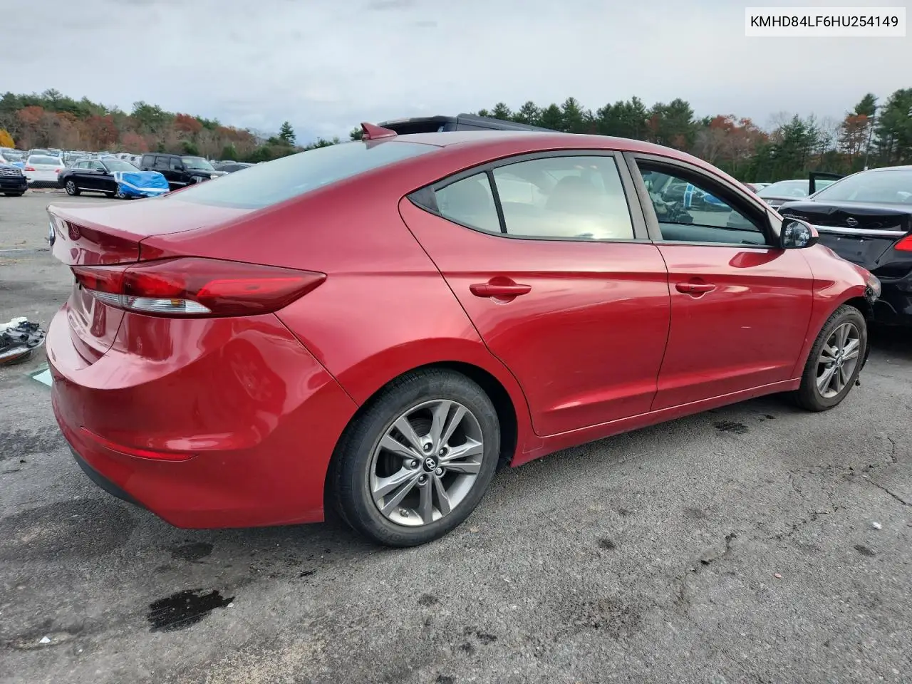 KMHD84LF6HU254149 2017 Hyundai Elantra Se