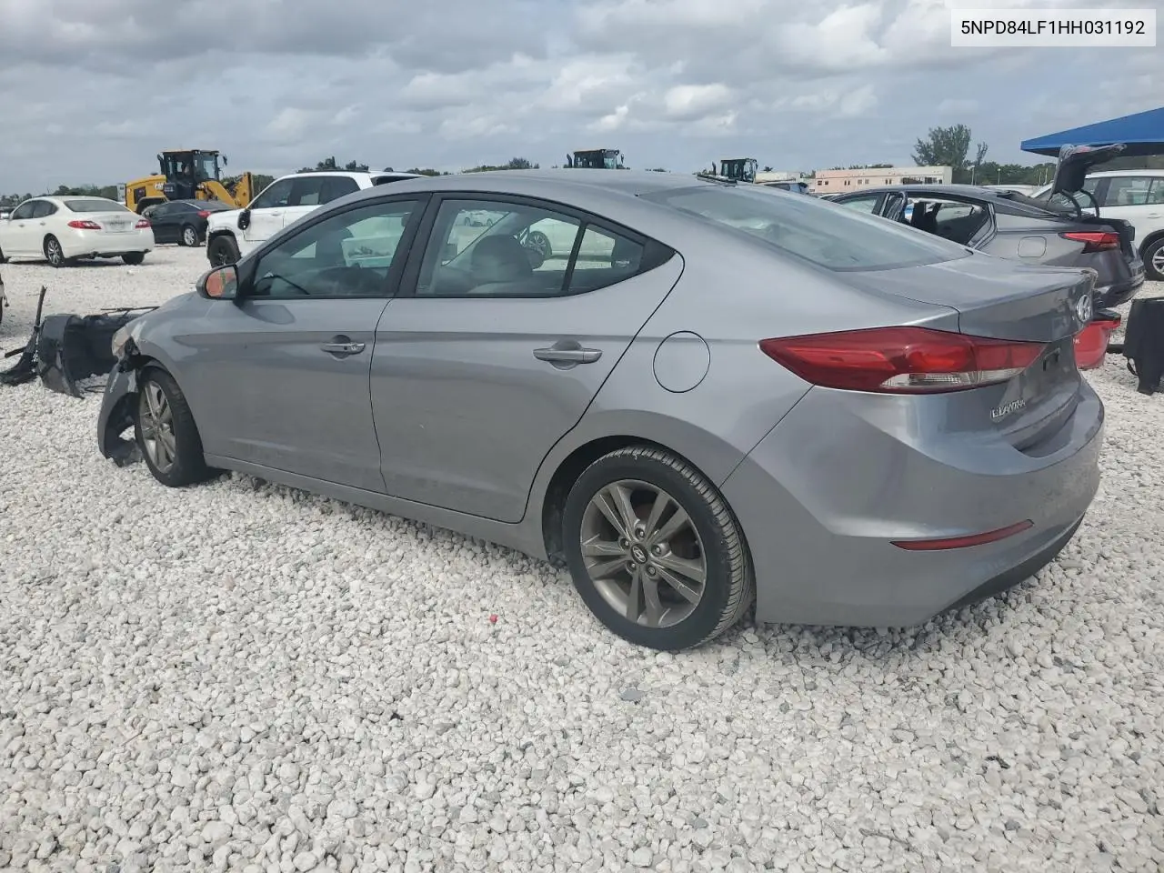 5NPD84LF1HH031192 2017 Hyundai Elantra Se