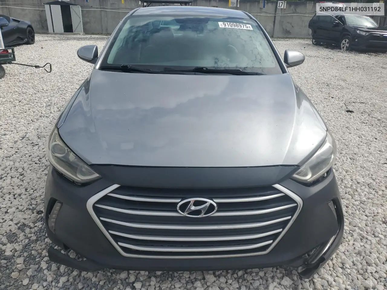 5NPD84LF1HH031192 2017 Hyundai Elantra Se