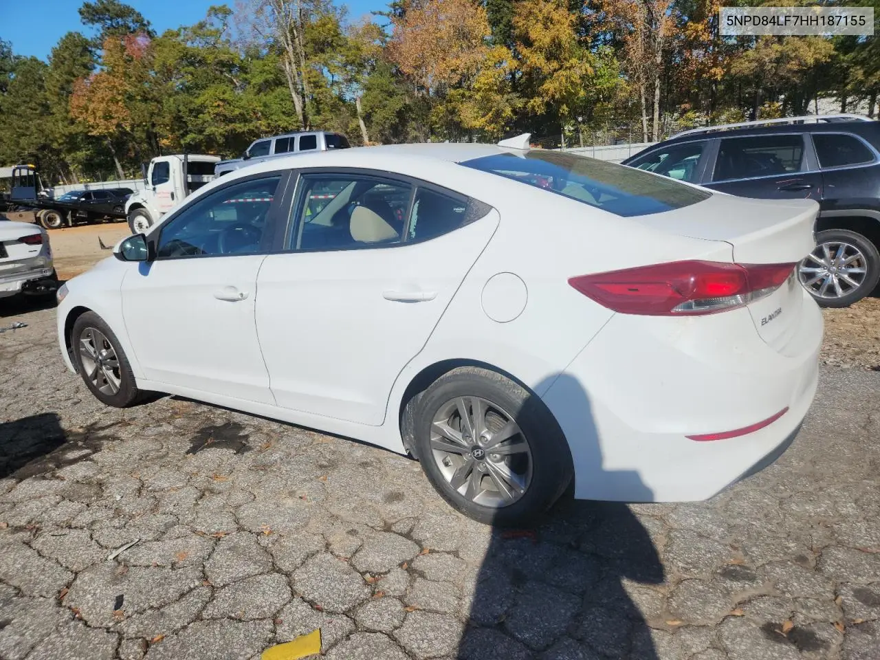 5NPD84LF7HH187155 2017 Hyundai Elantra Se