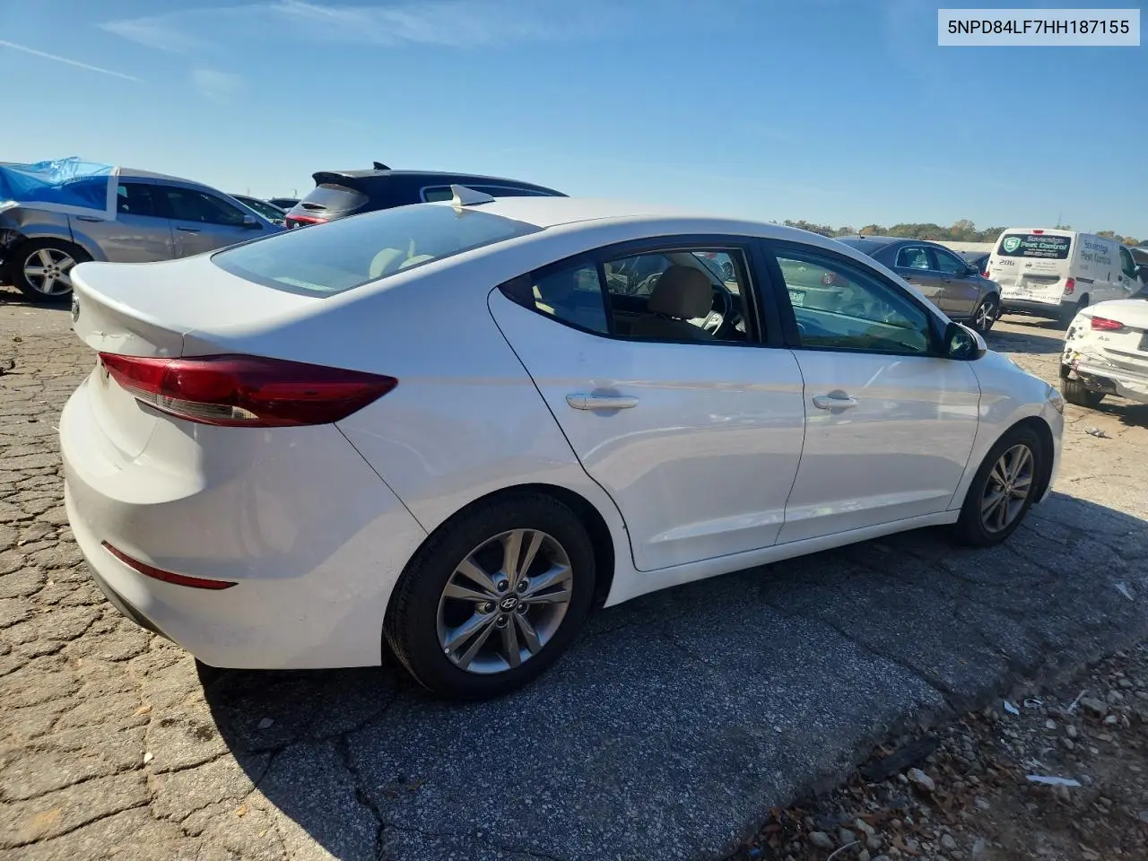 5NPD84LF7HH187155 2017 Hyundai Elantra Se