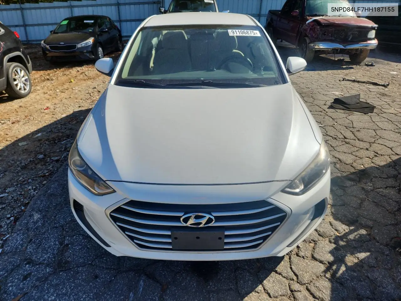 5NPD84LF7HH187155 2017 Hyundai Elantra Se