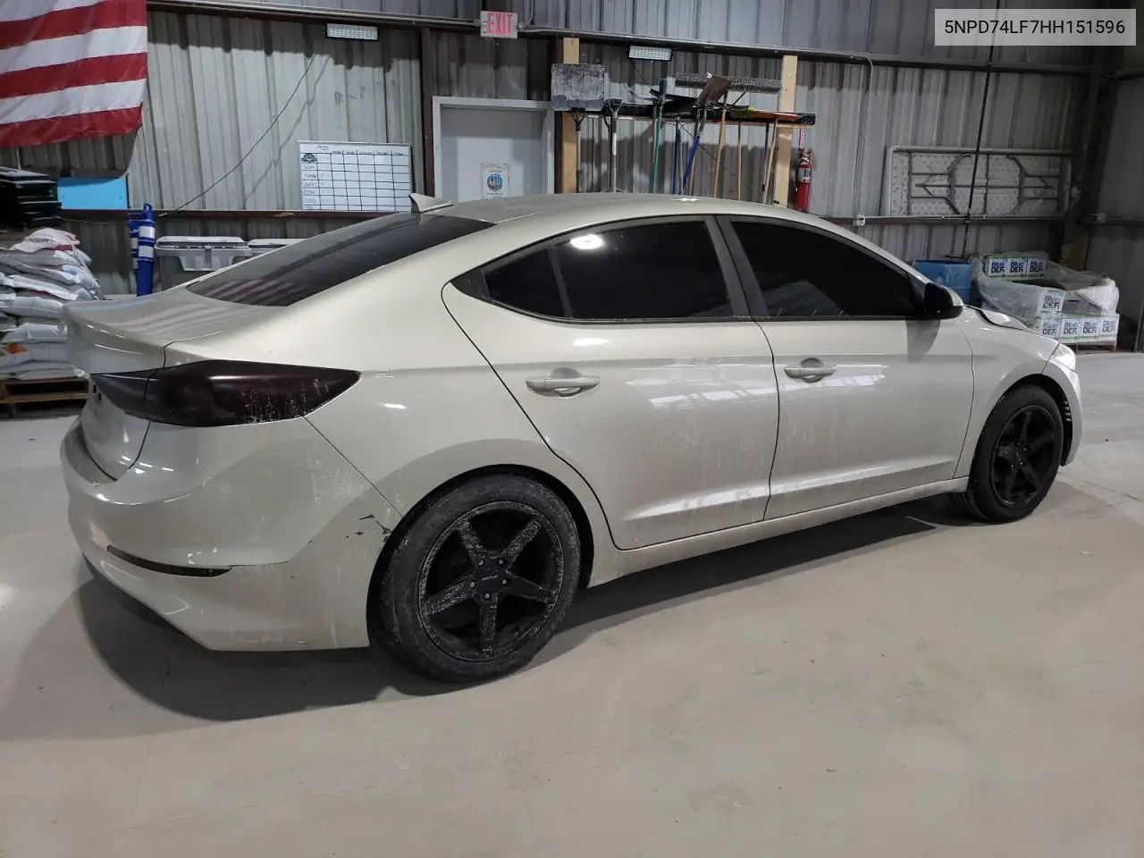 5NPD74LF7HH151596 2017 Hyundai Elantra Se