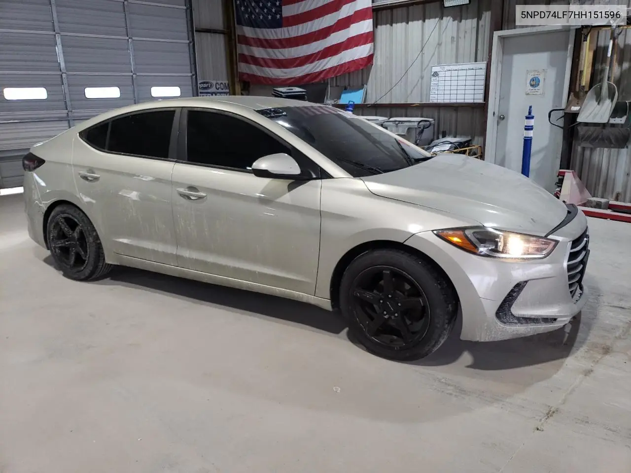 5NPD74LF7HH151596 2017 Hyundai Elantra Se