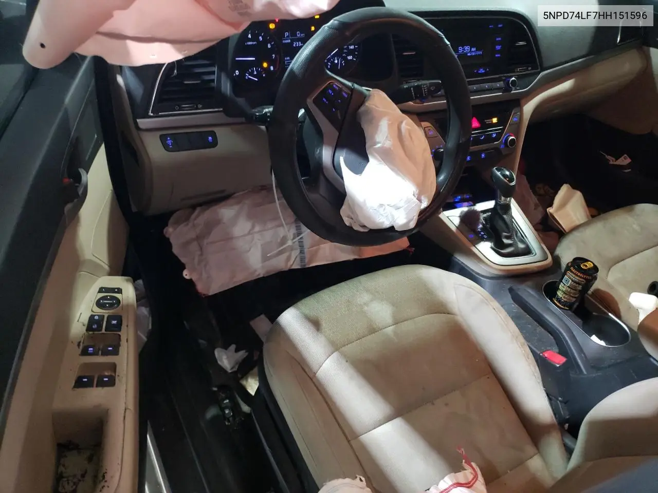 5NPD74LF7HH151596 2017 Hyundai Elantra Se