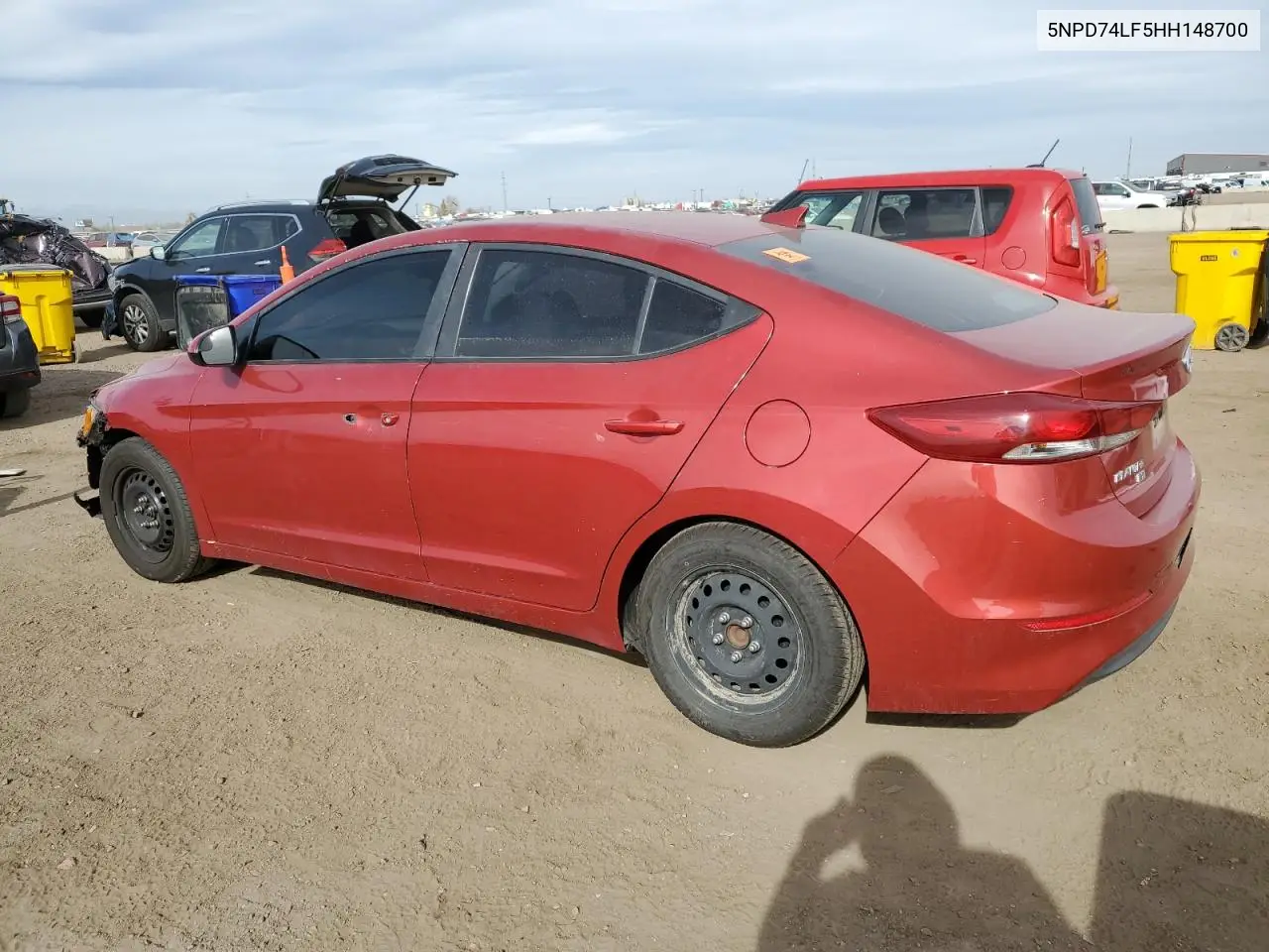 5NPD74LF5HH148700 2017 Hyundai Elantra Se