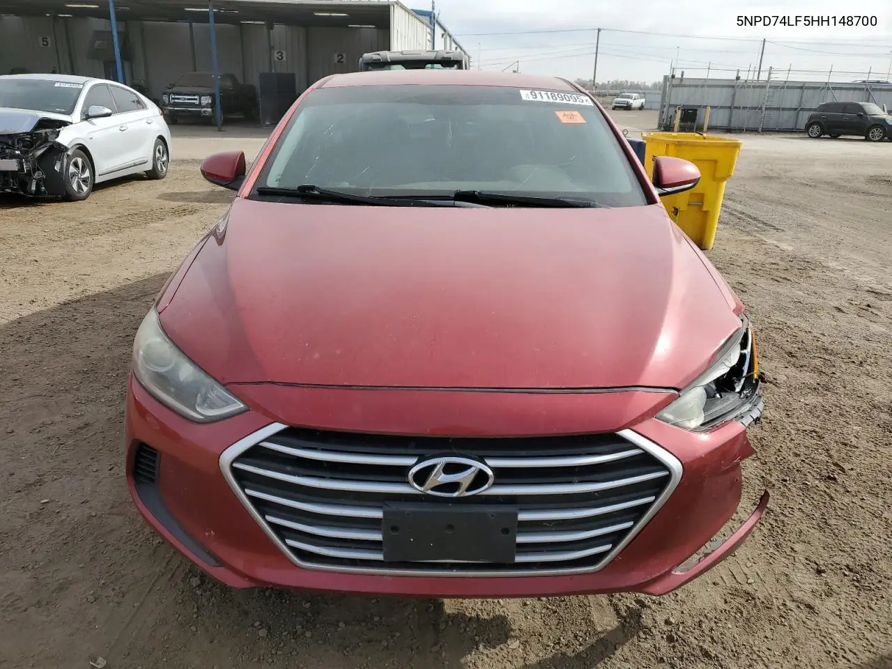 5NPD74LF5HH148700 2017 Hyundai Elantra Se