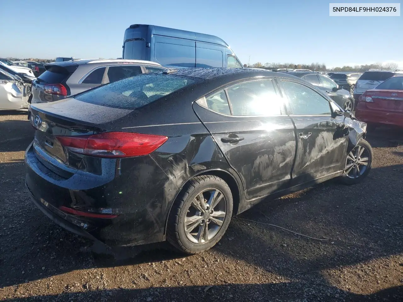 5NPD84LF9HH024376 2017 Hyundai Elantra Se
