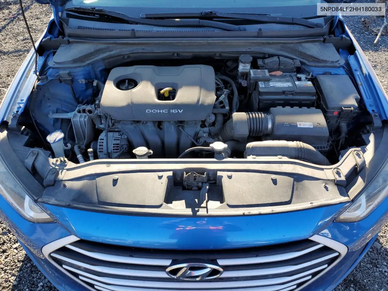 5NPD84LF2HH180033 2017 Hyundai Elantra Se