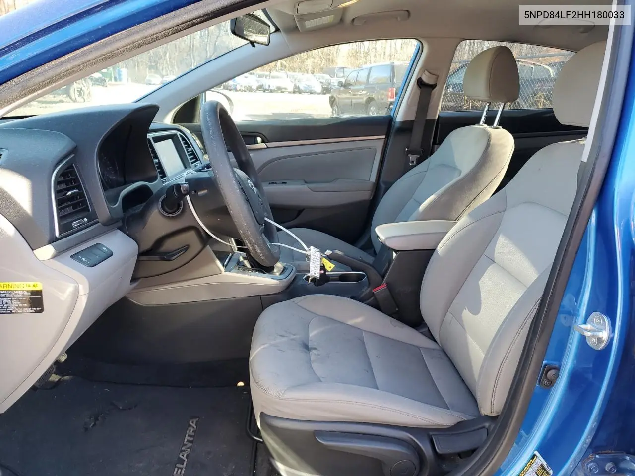 5NPD84LF2HH180033 2017 Hyundai Elantra Se