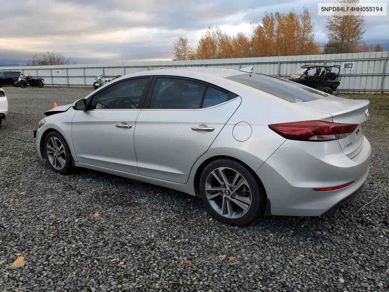 5NPD84LF4HH055194 2017 Hyundai Elantra Se