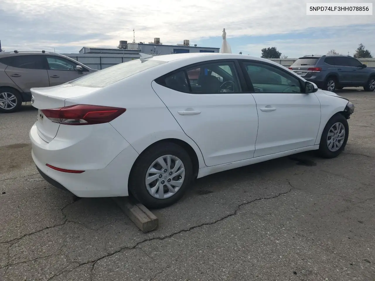 5NPD74LF3HH078856 2017 Hyundai Elantra Se