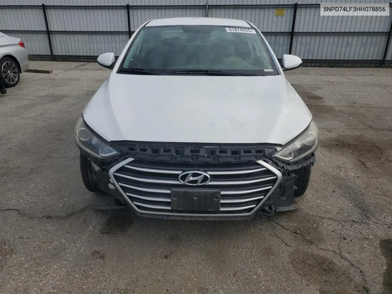 5NPD74LF3HH078856 2017 Hyundai Elantra Se