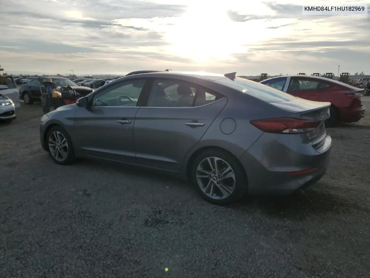KMHD84LF1HU182969 2017 Hyundai Elantra Se