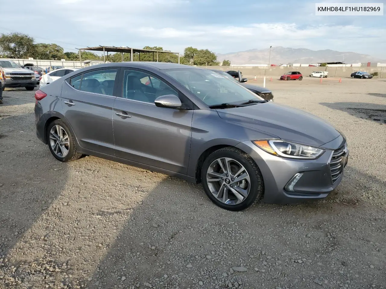 KMHD84LF1HU182969 2017 Hyundai Elantra Se