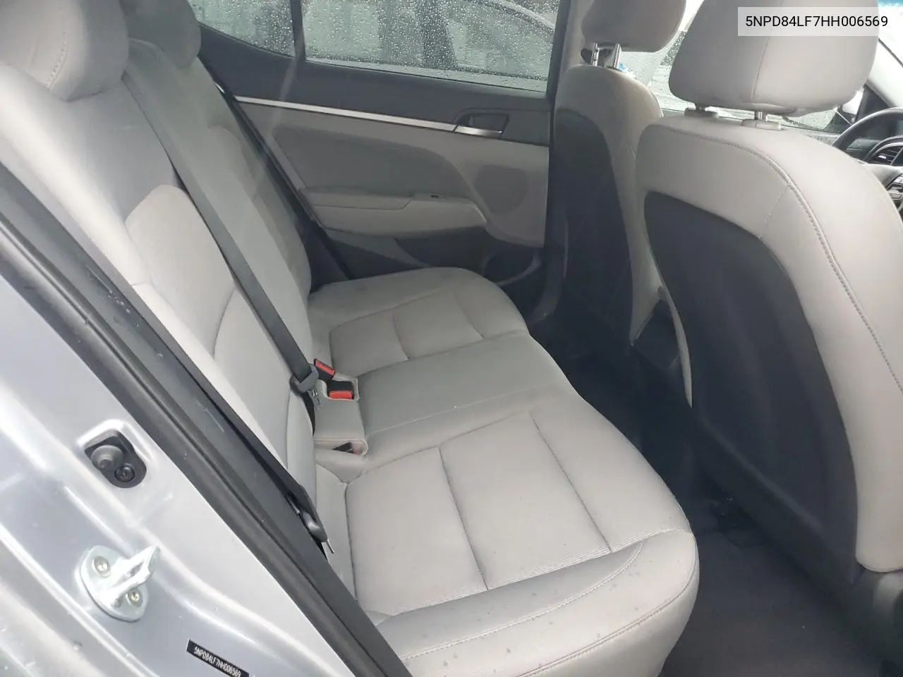 5NPD84LF7HH006569 2017 Hyundai Elantra Se