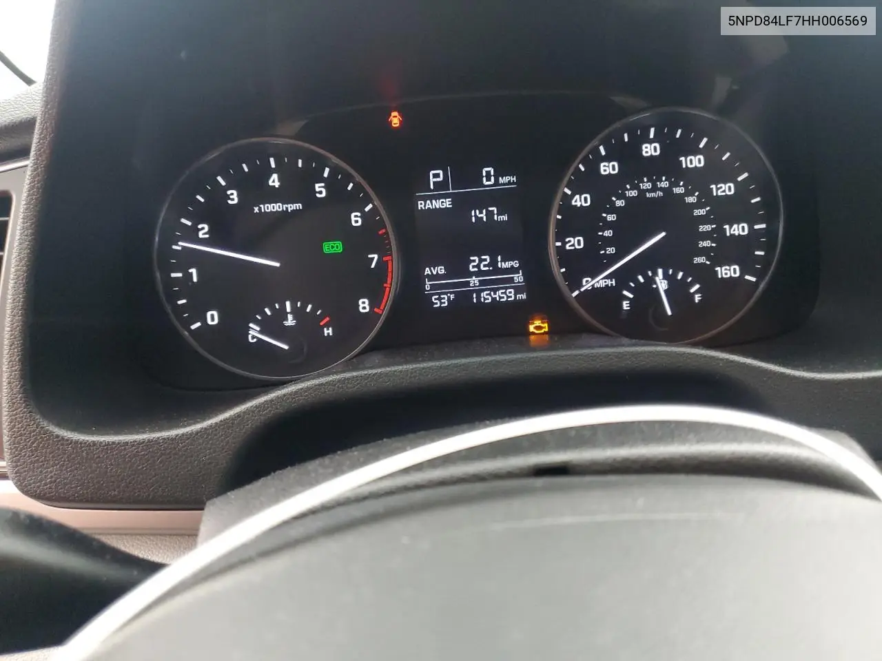 5NPD84LF7HH006569 2017 Hyundai Elantra Se