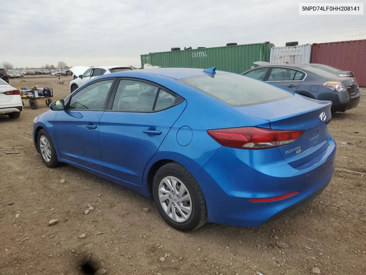 5NPD74LF0HH208141 2017 Hyundai Elantra Se