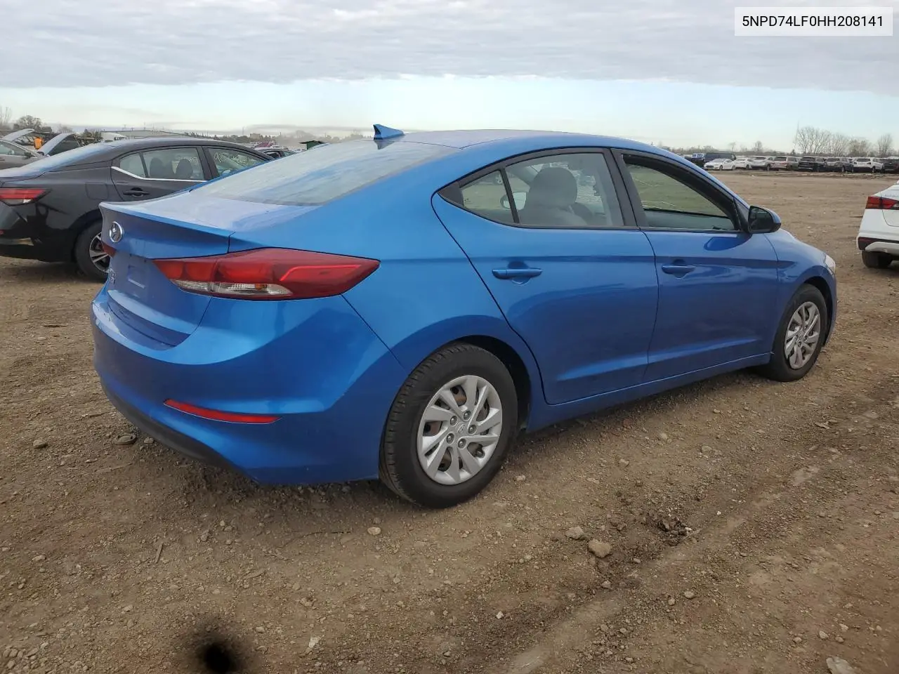 5NPD74LF0HH208141 2017 Hyundai Elantra Se