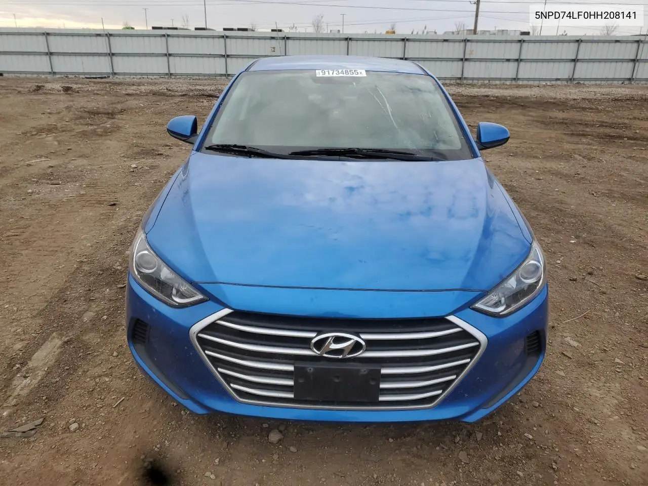 5NPD74LF0HH208141 2017 Hyundai Elantra Se